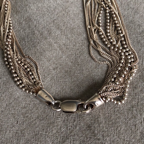 Vintage silver necklace - Picture 6 of 6